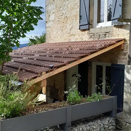 Maison Renove En Pierre Crotenay Esterno foto